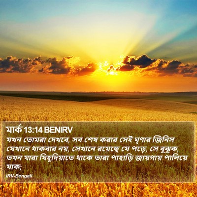 মার্ক 13:14 BENIRV Bible Verse Image
