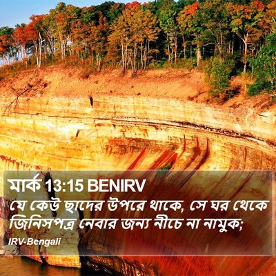 মার্ক 13:15 BENIRV Bible Verse Image
