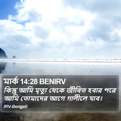 মার্ক 14:28 BENIRV Bible Verse Image