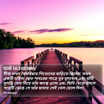 মার্ক 14:3 BENIRV Bible Verse Image