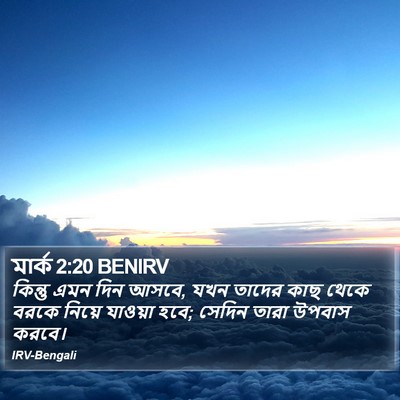 মার্ক 2:20 BENIRV Bible Verse Image
