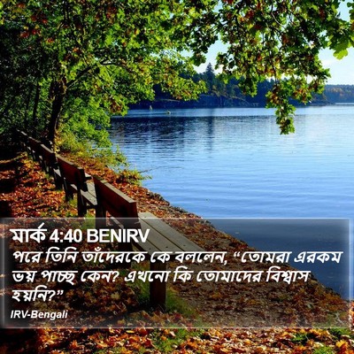 মার্ক 4:40 BENIRV Bible Verse Image