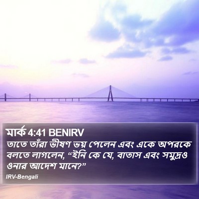 মার্ক 4:41 BENIRV Bible Verse Image