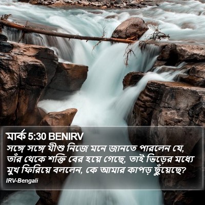 মার্ক 5:30 BENIRV Bible Verse Image