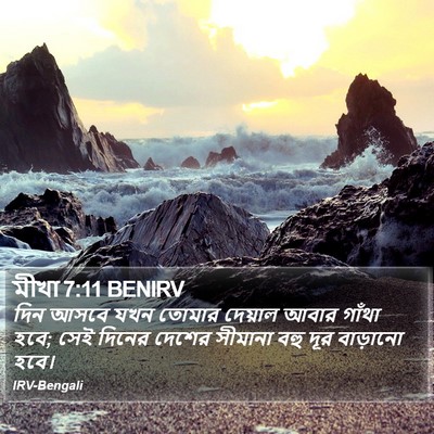 মীখা 7:11 BENIRV Bible Verse Image