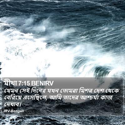 মীখা 7:15 BENIRV Bible Verse Image