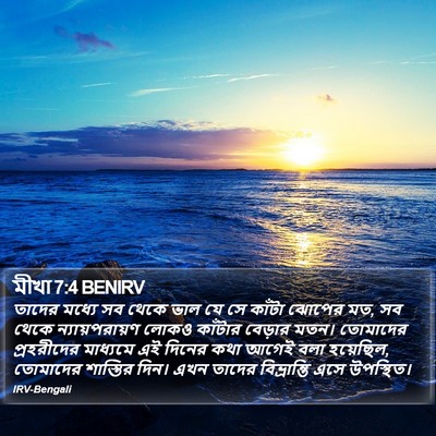 মীখা 7:4 BENIRV Bible Verse Image