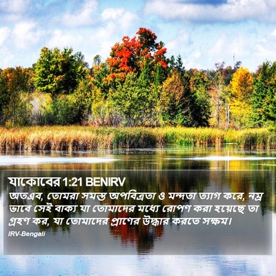 যাকোবের 1:21 BENIRV Bible Verse Image