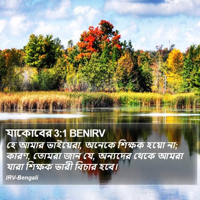 যাকোবের 3:1 BENIRV Bible Verse Image