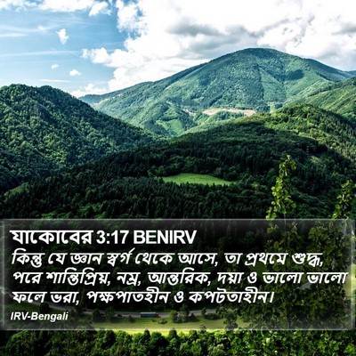 যাকোবের 3:17 BENIRV Bible Verse Image