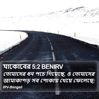 যাকোবের 5:2 BENIRV Bible Verse Image