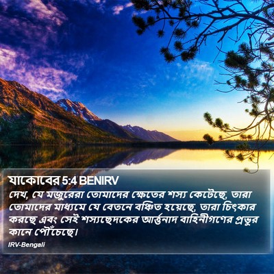 যাকোবের 5:4 BENIRV Bible Verse Image