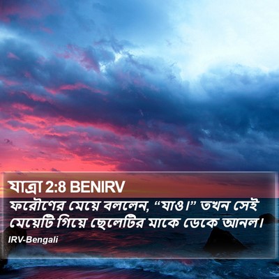 যাত্ৰা 2:8 BENIRV Bible Verse Image
