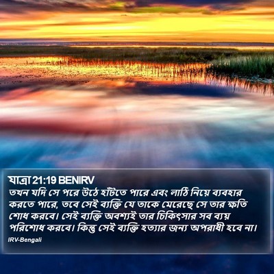 যাত্ৰা 21:19 BENIRV Bible Verse Image