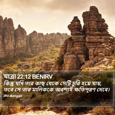 যাত্ৰা 22:12 BENIRV Bible Verse Image