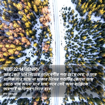 যাত্ৰা 22:14 BENIRV Bible Verse Image