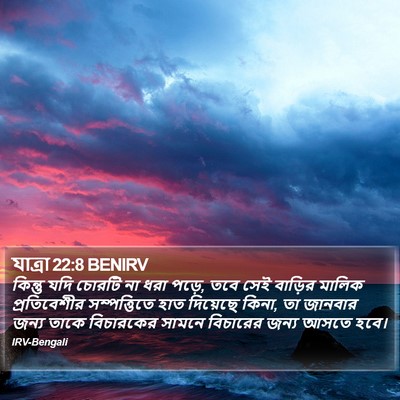 যাত্ৰা 22:8 BENIRV Bible Verse Image