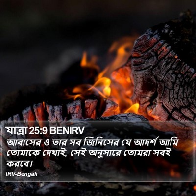 যাত্ৰা 25:9 BENIRV Bible Verse Image