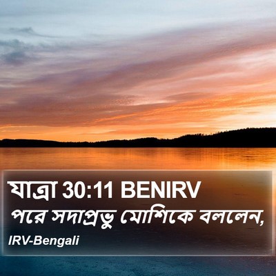 যাত্ৰা 30:11 BENIRV Bible Verse Image