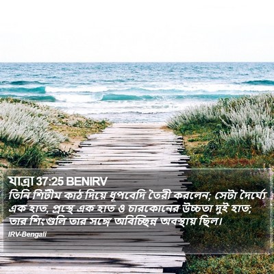 যাত্ৰা 37:25 BENIRV Bible Verse Image