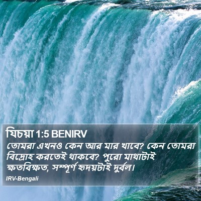 যিচয়া 1:5 BENIRV Bible Verse Image