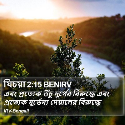 যিচয়া 2:15 BENIRV Bible Verse Image