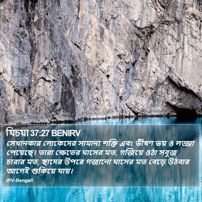 যিচয়া 37:27 BENIRV Bible Verse Image
