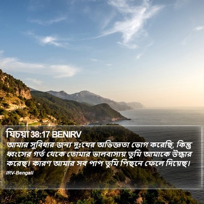 যিচয়া 38:17 BENIRV Bible Verse Image