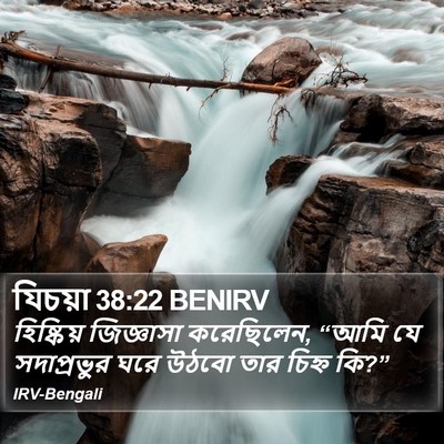 যিচয়া 38:22 BENIRV Bible Verse Image