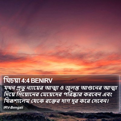 যিচয়া 4:4 BENIRV Bible Verse Image
