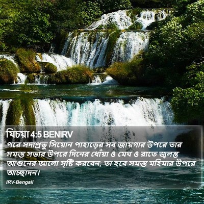 যিচয়া 4:5 BENIRV Bible Verse Image