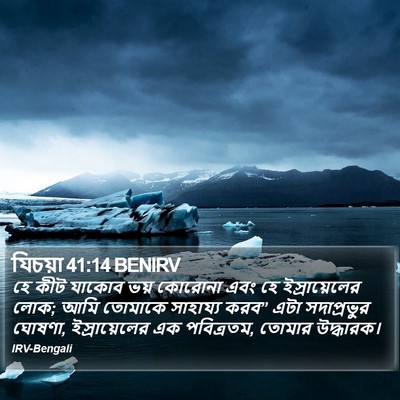 যিচয়া 41:14 BENIRV Bible Verse Image
