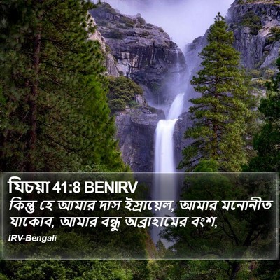 যিচয়া 41:8 BENIRV Bible Verse Image