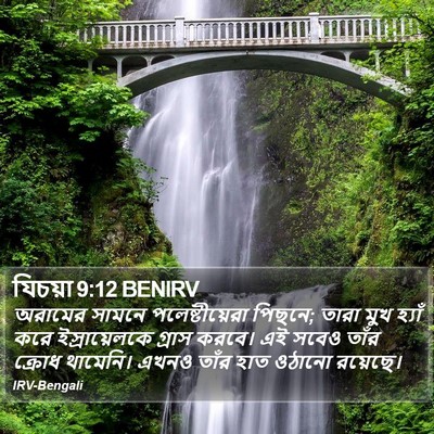যিচয়া 9:12 BENIRV Bible Verse Image