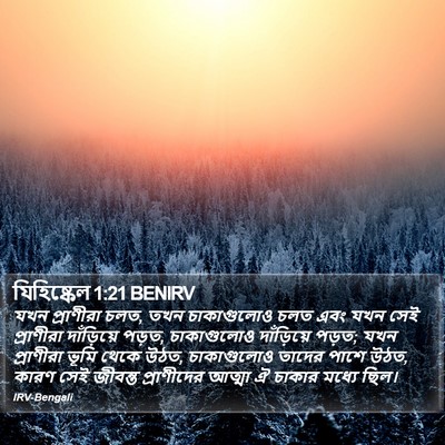 যিহিষ্কেল 1:21 BENIRV Bible Verse Image