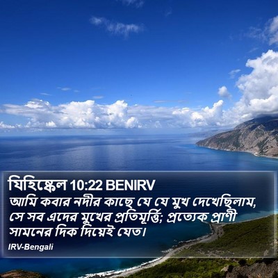 যিহিষ্কেল 10:22 BENIRV Bible Verse Image