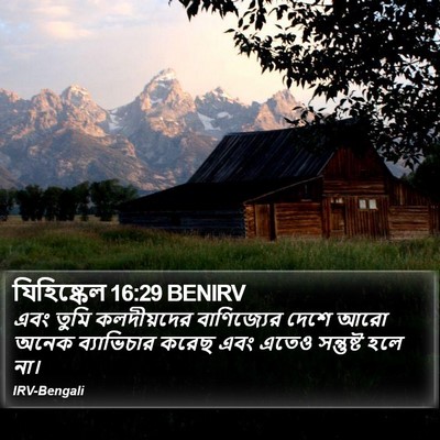 যিহিষ্কেল 16:29 BENIRV Bible Verse Image