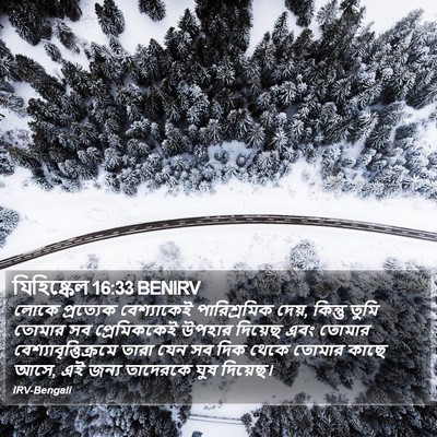 যিহিষ্কেল 16:33 BENIRV Bible Verse Image