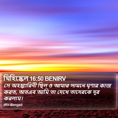যিহিষ্কেল 16:50 BENIRV Bible Verse Image