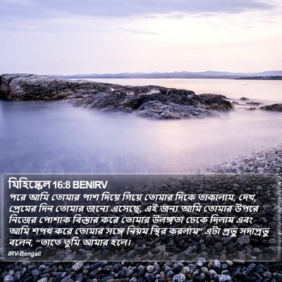 যিহিষ্কেল 16:8 BENIRV Bible Verse Image