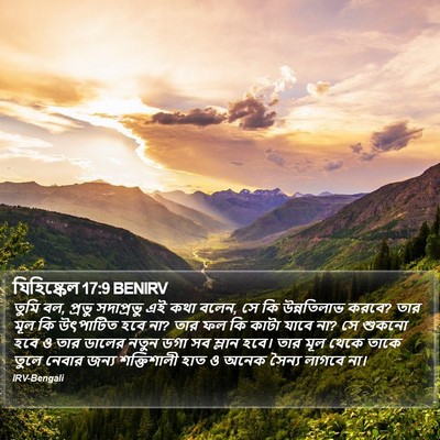 যিহিষ্কেল 17:9 BENIRV Bible Verse Image