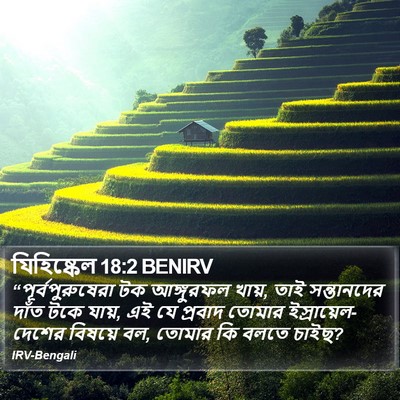 যিহিষ্কেল 18:2 BENIRV Bible Verse Image