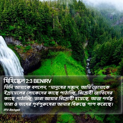 যিহিষ্কেল 2:3 BENIRV Bible Verse Image