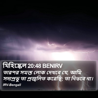 যিহিষ্কেল 20:48 BENIRV Bible Verse Image