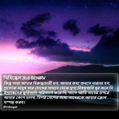 যিহিষ্কেল 20:8 BENIRV Bible Verse Image