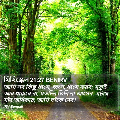 যিহিষ্কেল 21:27 BENIRV Bible Verse Image