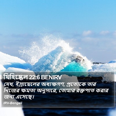 যিহিষ্কেল 22:6 BENIRV Bible Verse Image