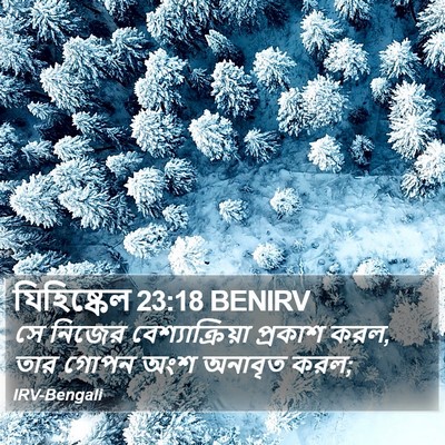 যিহিষ্কেল 23:18 BENIRV Bible Verse Image