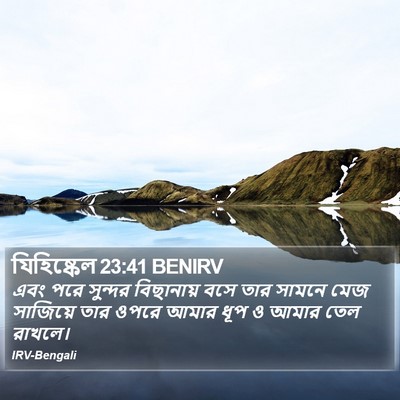 যিহিষ্কেল 23:41 BENIRV Bible Verse Image