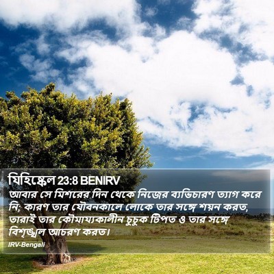 যিহিষ্কেল 23:8 BENIRV Bible Verse Image